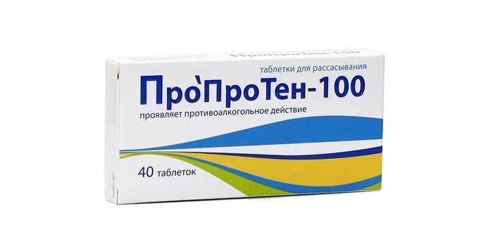 Proproten-100 tabletek.