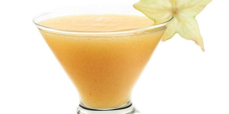 Banana cocktail com licor