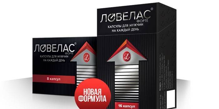 Lovelace Forte kapsuly v balení