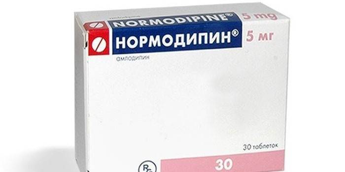 Tabletki normodypiny w opakowaniu