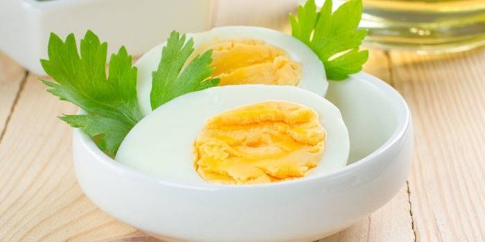 Ovos cozidos