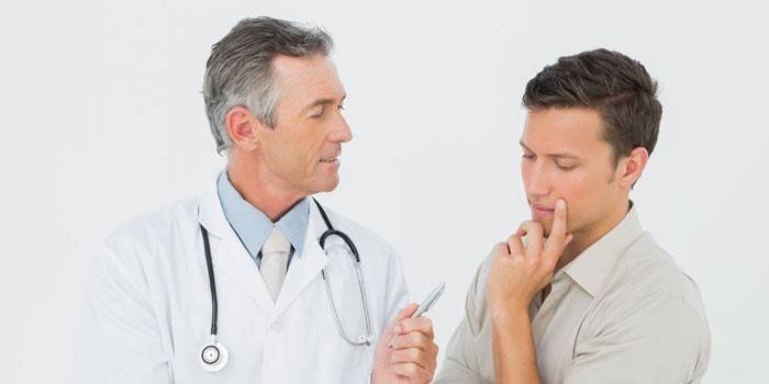 Homem e médico