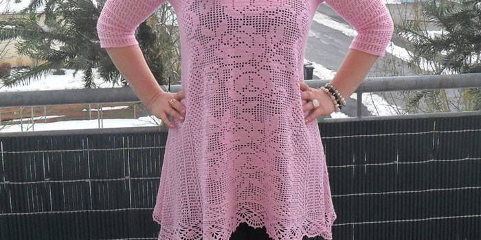 Koronkowa tunika Boho