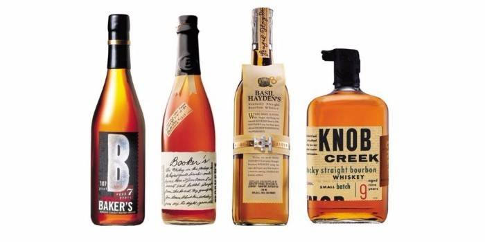 Variedades de bebidas.