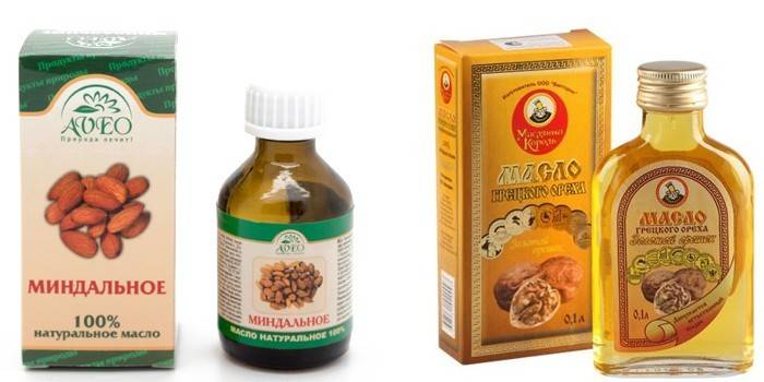Óleos De Amêndoa E Nozes