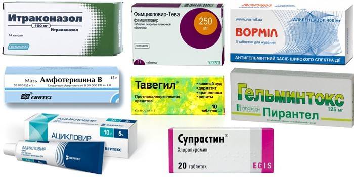 Preparações para tratamento complexo