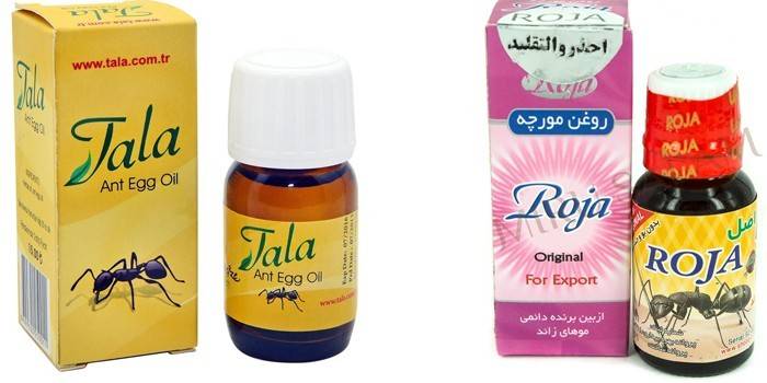 Óleos de Tala e Roja