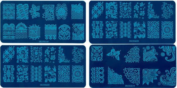 Plantillas de metal Irisk