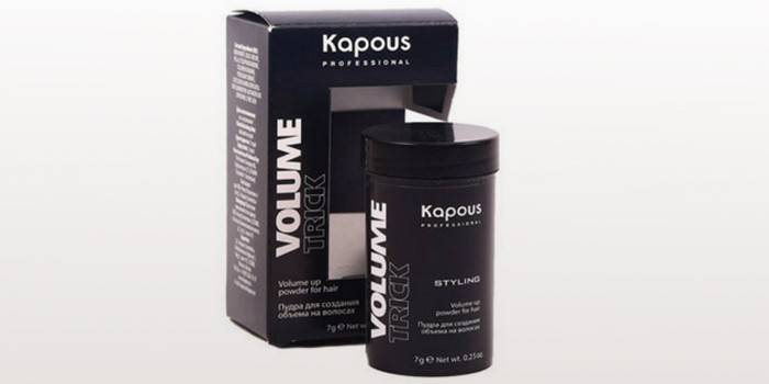 Para criar volume de Kapous