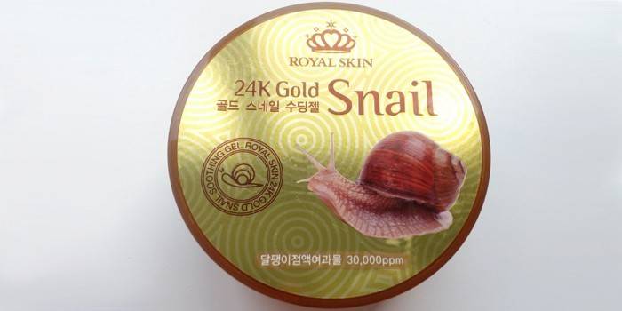 Caracol de Ouro 24K da Royal Skin
