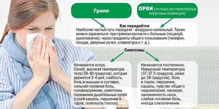 Objawy grypy i SARS