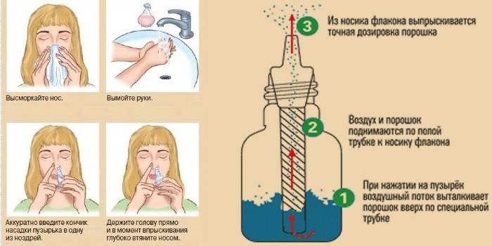 Instrukcja użytkowania Spray Nazaval Plus