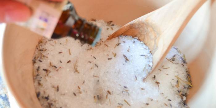 DIY sól do kąpieli