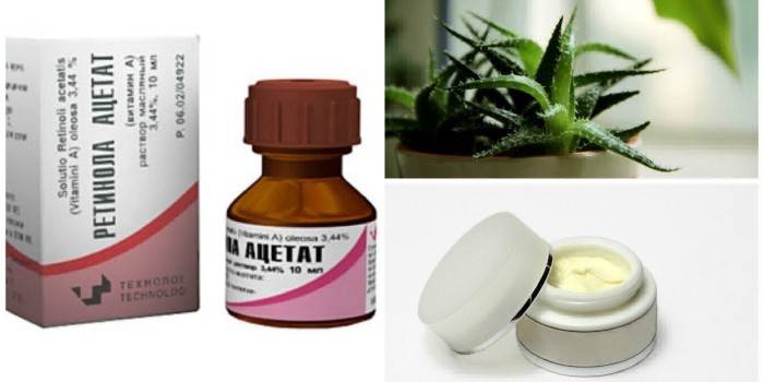 Ingredientes de máscara de acné