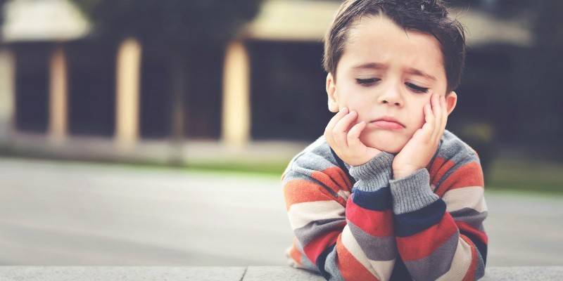 Niño de cinco años