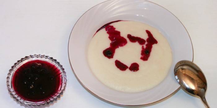 Líquido com geléia