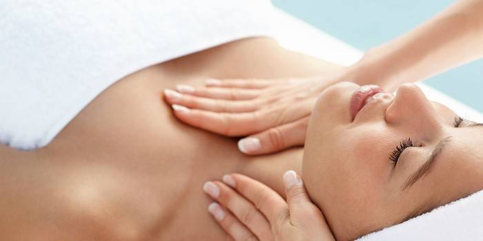 Procedimento de salão de beleza