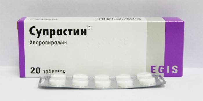 Antihistamínový suprastín