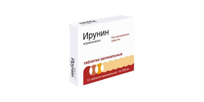 Vaginálne tablety Irunin