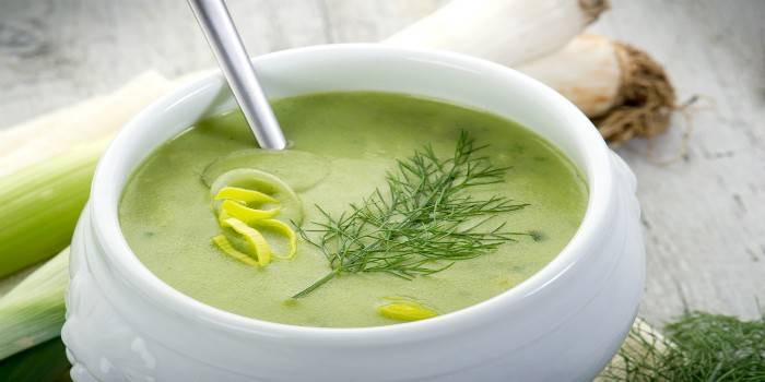 Sopa de creme de aipo