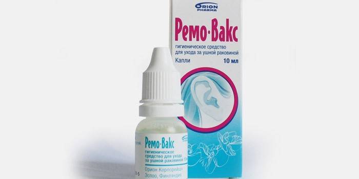 Remo-Vax ear drops per pack