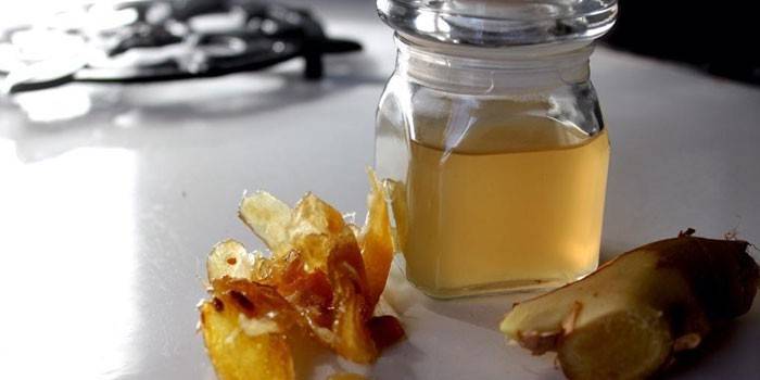 Ginger Vodka a Ginger Root