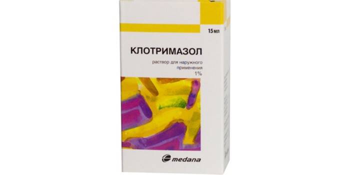 Klotrimazol v balení