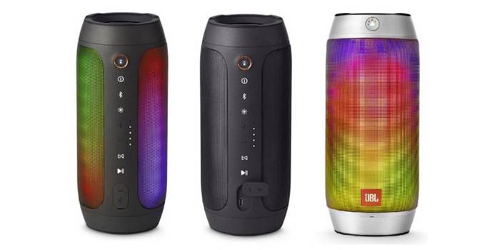 Altavoces con música a color JBL pulse 2