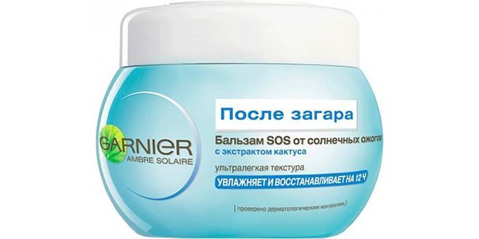 Balzam po opaľovaní s extraktom z kaktusu Garnier Ambre Solaire
