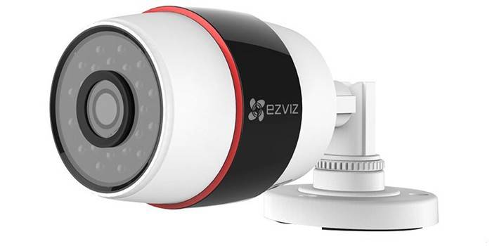 Hikvision EZVIZ C3S (POE) Câmera de CCTV em preto e branco
