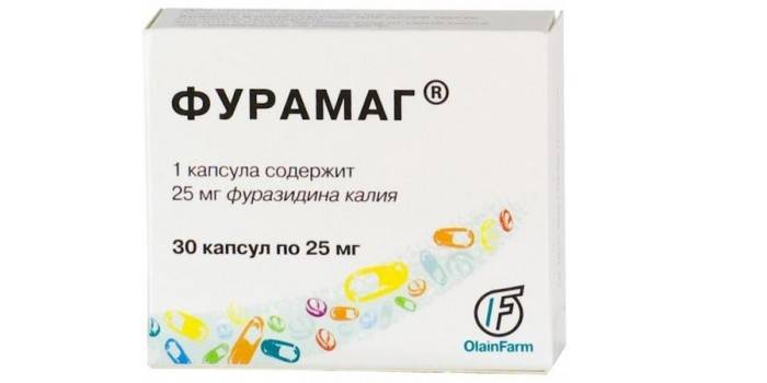 Kapsułki Furamag w opakowaniu