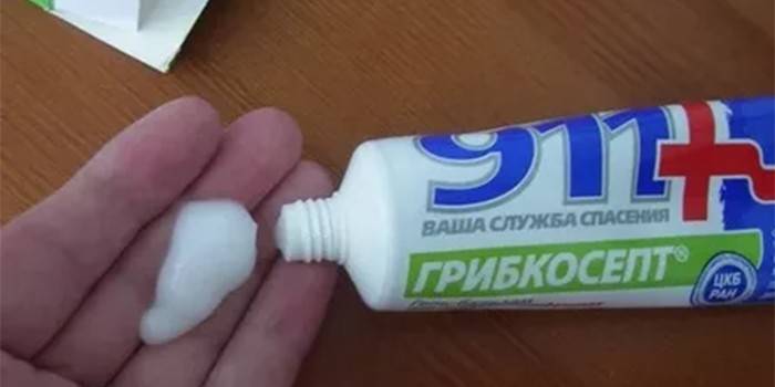 Gel Mushroom w dłoni