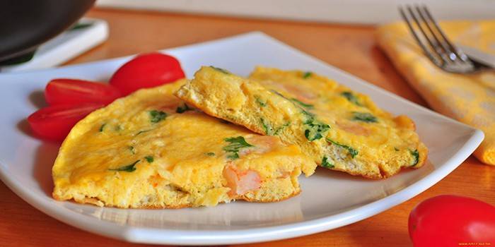Tortilla y tomates