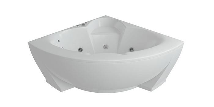 Mała akrylowa wanna narożna AQUATEK Polaris