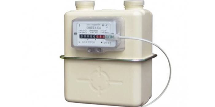 Medidor de gas mecánico NPM G4 Omega