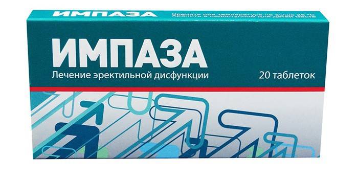 Tabletki Impaz w opakowaniu