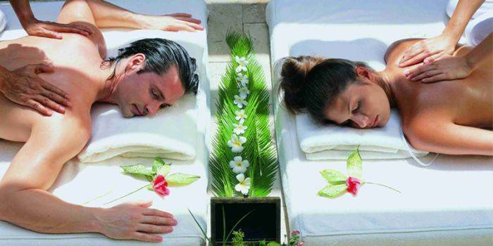 Massagem spa para dois
