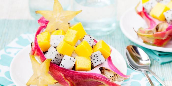 Ovocný šalát s Pitahaya a Mango