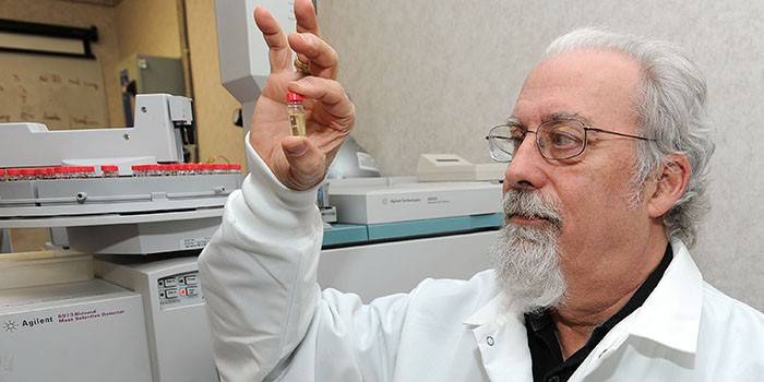 Médico tubo de ensaio