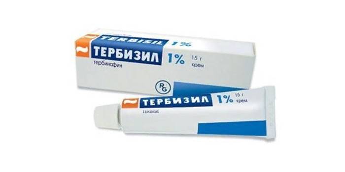 Crema Terbizil en paquete