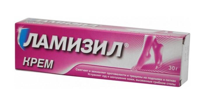 Balenie smotany Lamisil