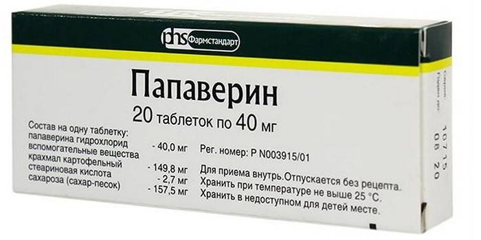 Pacote Papaverina para Tablet