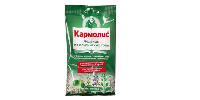Balenie pastiliek Carmolis Cough