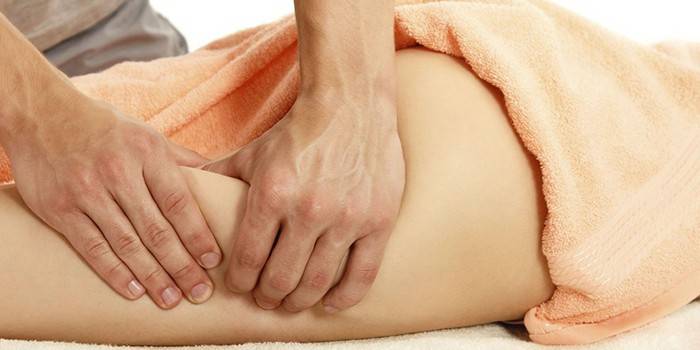 Massagem coxa