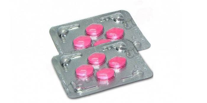 Viagra feminino no pacote