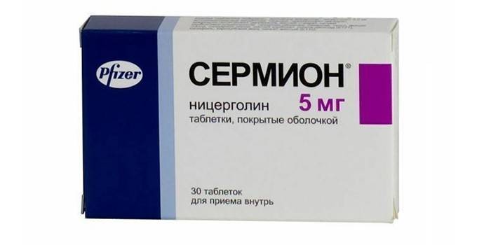 Sermion tabletleri pakette