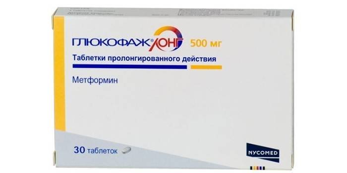 Baliace tablety Glucofage 500