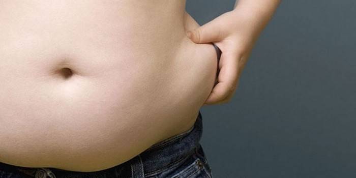 Obesidad en un hombre