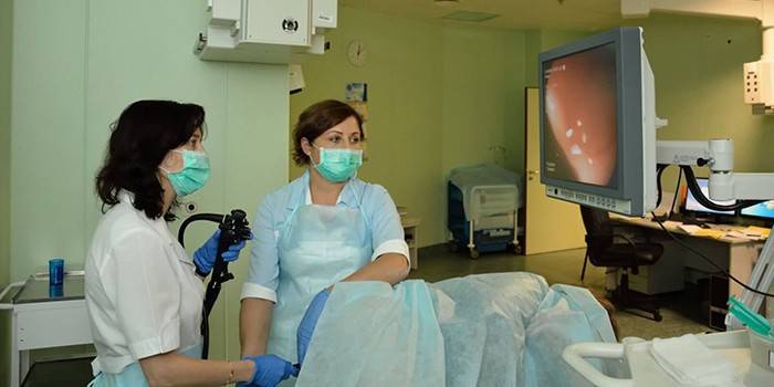 Ecografía transrectal de próstata.