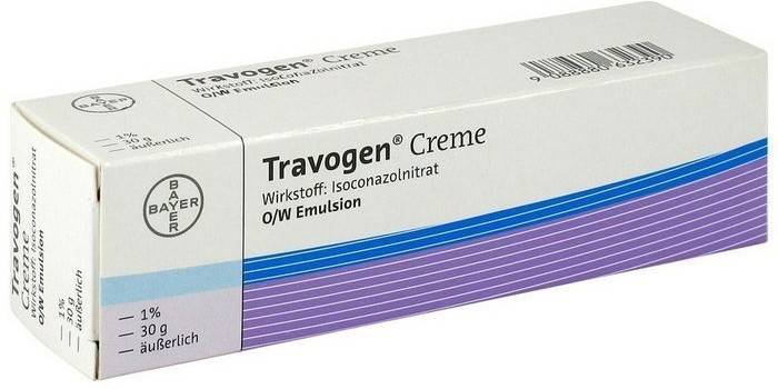 Travogénny krém v obale